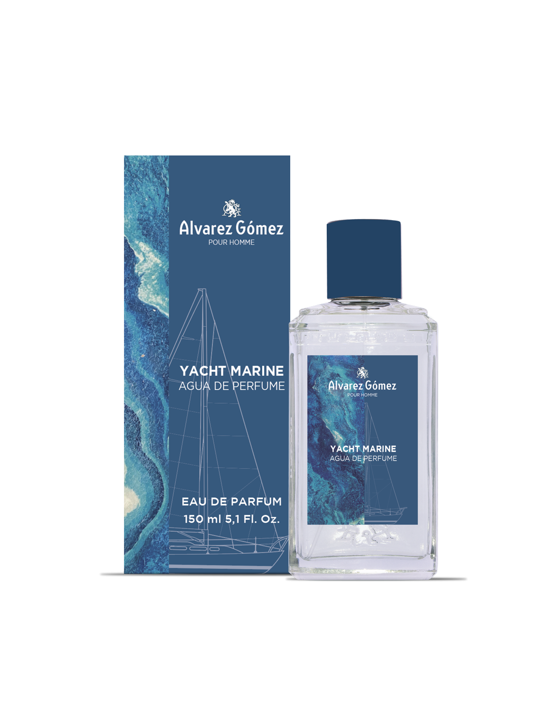 8422385110037 Alvarez Gómez Yacht Marine Pour Homme 150 Ml Vap - Image 1
