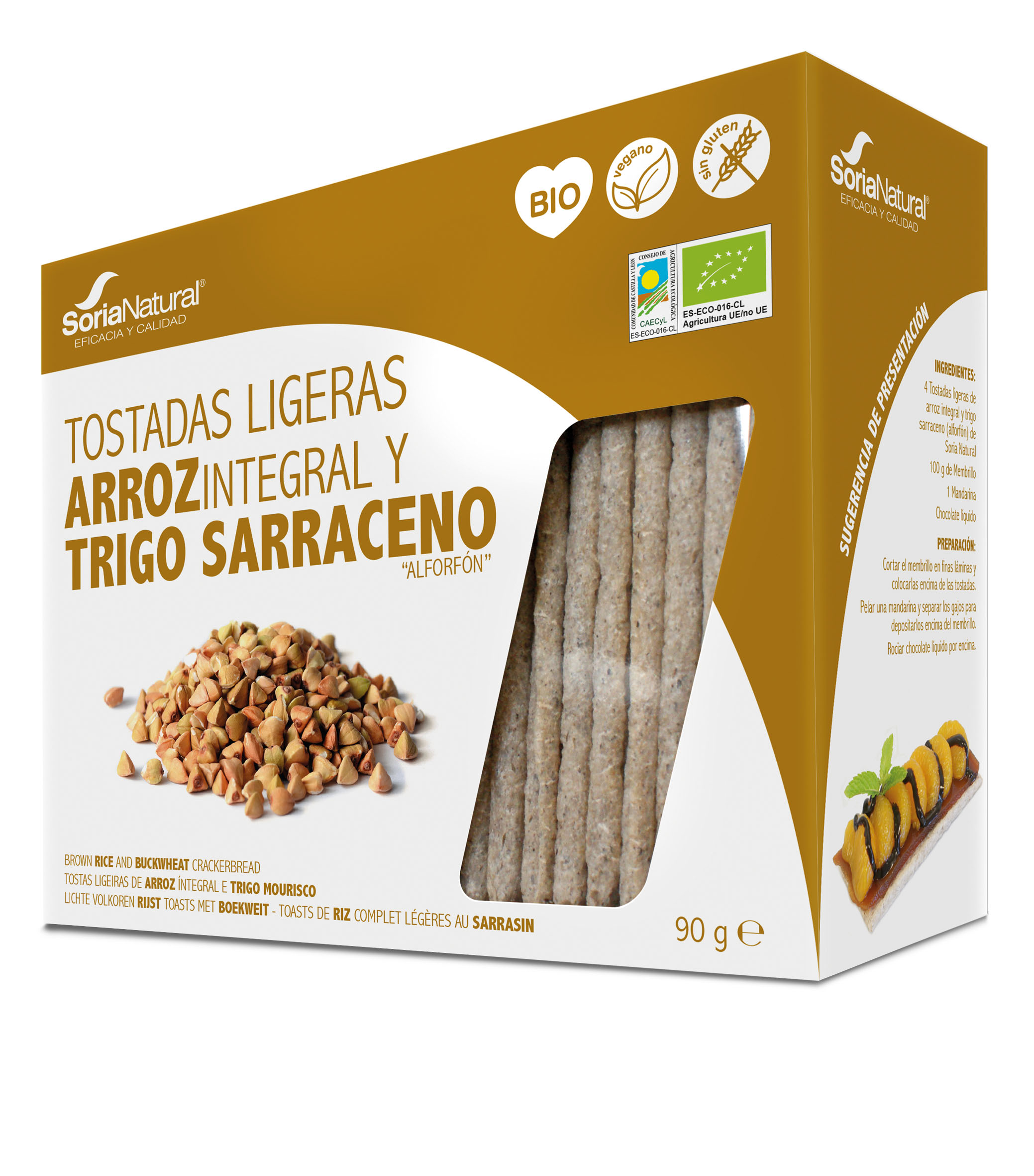 SONY DSC Alecosor Bio Tostadas De Arroz y Trigo Sarraceno - Image 1