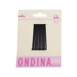 Eurostil Bola Negro Negro Clips Ondina 50mm Carton 1un