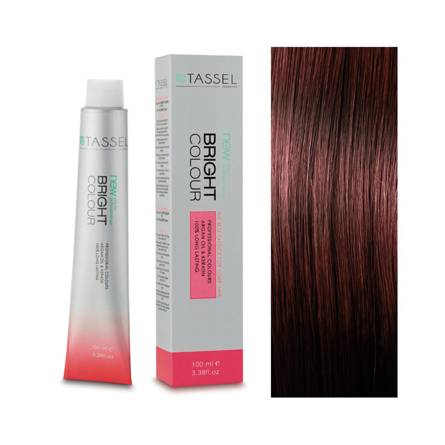 8423029039387 Eurostil New Bright Colour Tinte N5,6 Castaño Claro Rojo 1un - Image 1
