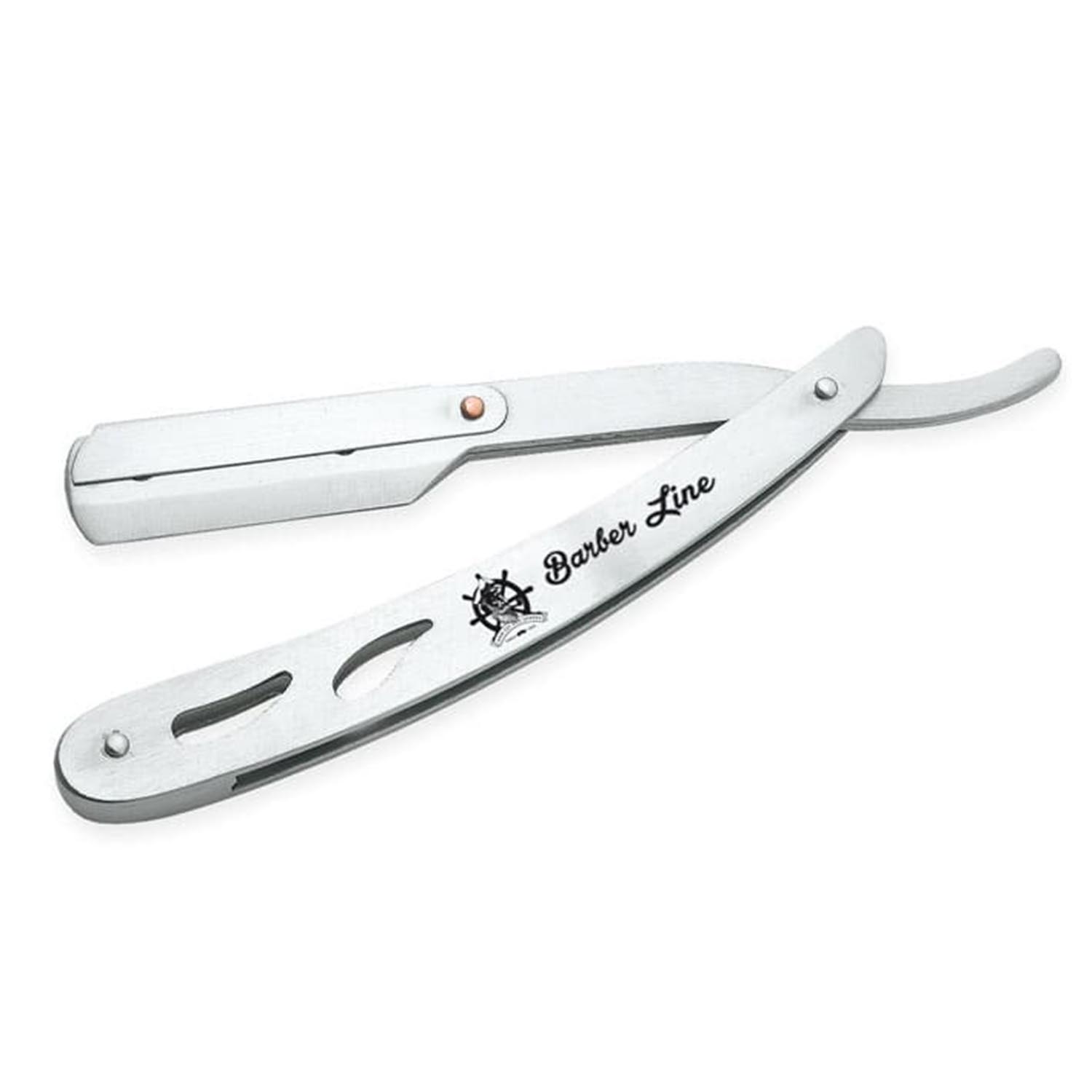 8423029061098 Eurostil Navaja Afeitar Barbero Metalica - Image 1