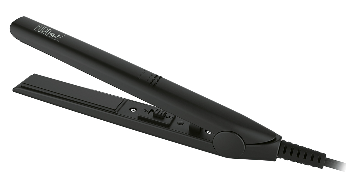 8423029067168 Eurostil Ceramica Mini Plancha Negra 22w 1un - Image 1