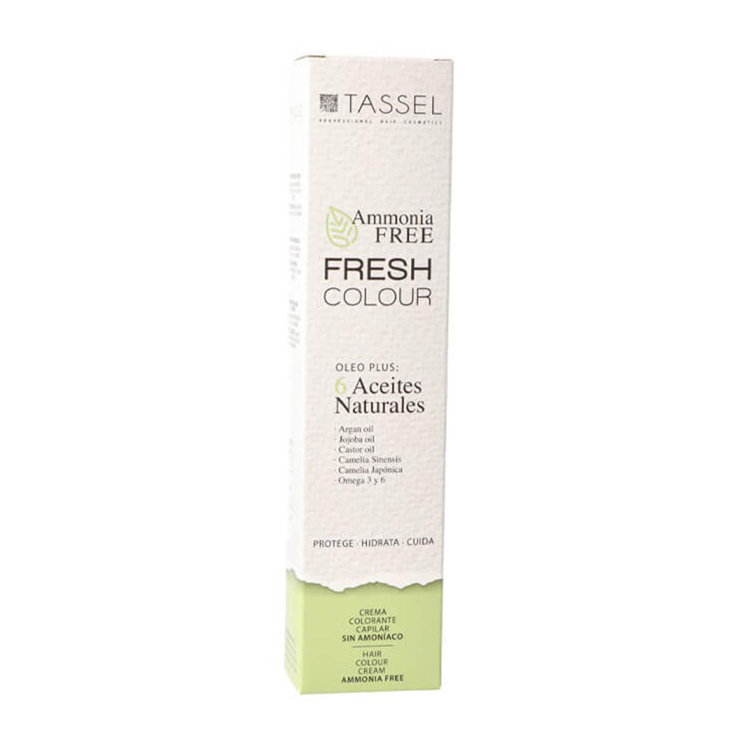 8423029094027 Eurostil Fresh Colour Crema Decolorante Sin Amoniaco Oleo Plus 6,7 Rubio Oscuro Marron 1un - Image 1