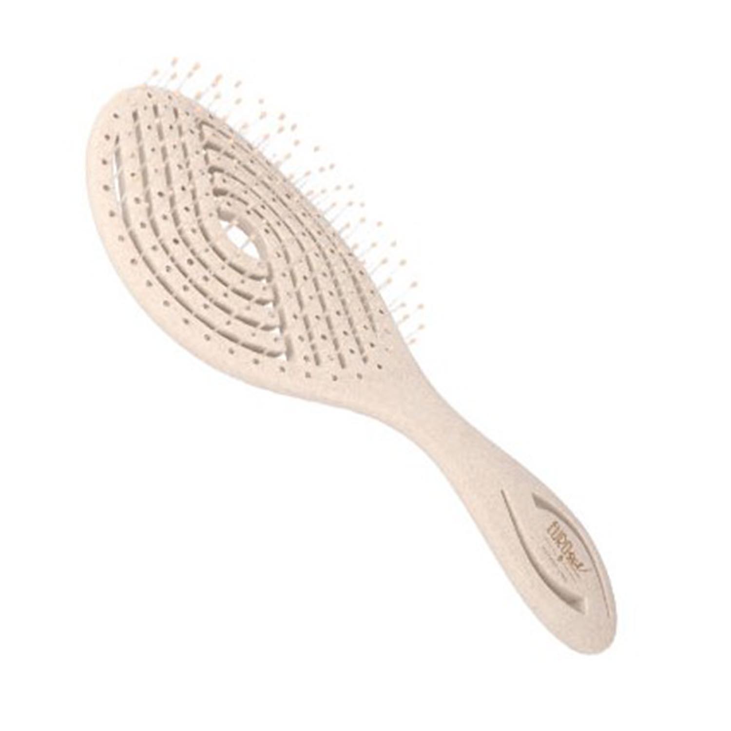 8423029097226 Eurostil Eco Cepillo Oval Madera 1un - Image 1