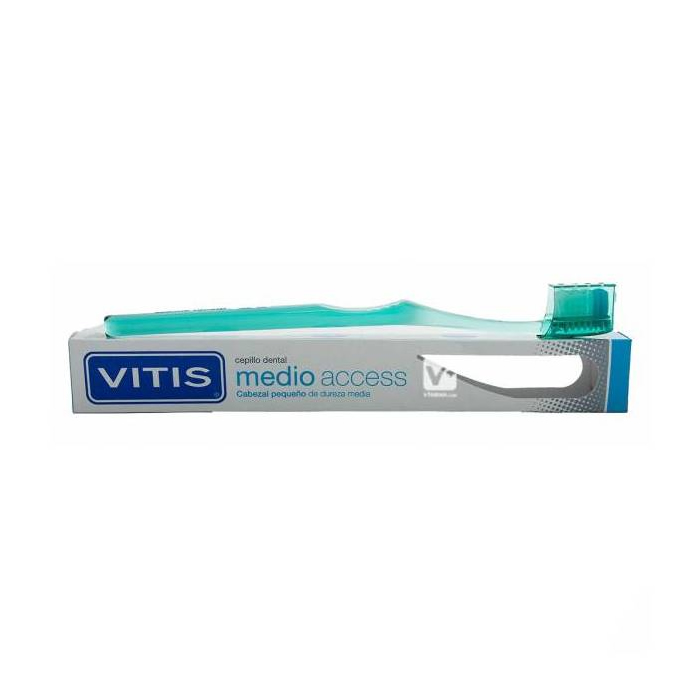 8427426028296 Vitis Medium Access Toothbrush - Image 1