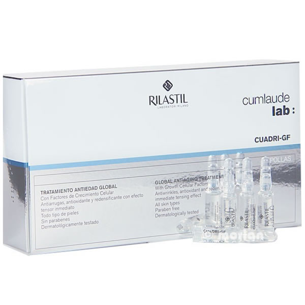 8428749894605 Rilastil Cuadri Gf Global Antiaging Treatment 30x1.5ml - Image 1