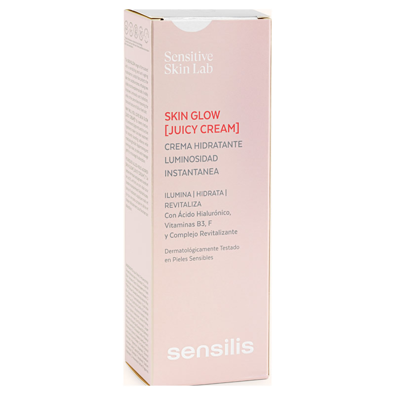8428749945307 Sensilis Skin Glow Juicy Moisturizing Cream 50ml - Image 1