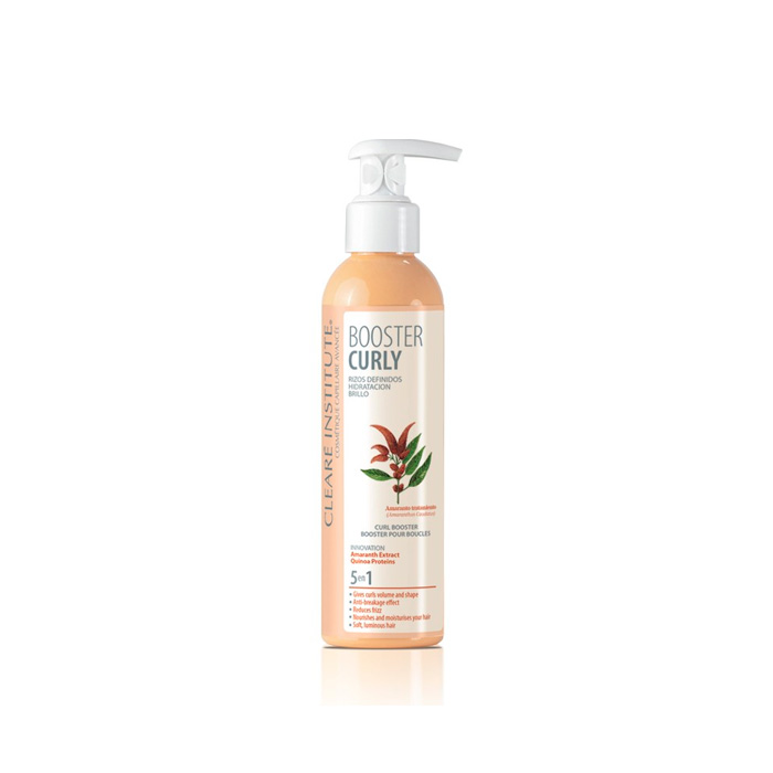 8429449103509 Clearé Institute Booster Curly Curly Defined Curls Moisturising Shine 200ml - Image 1