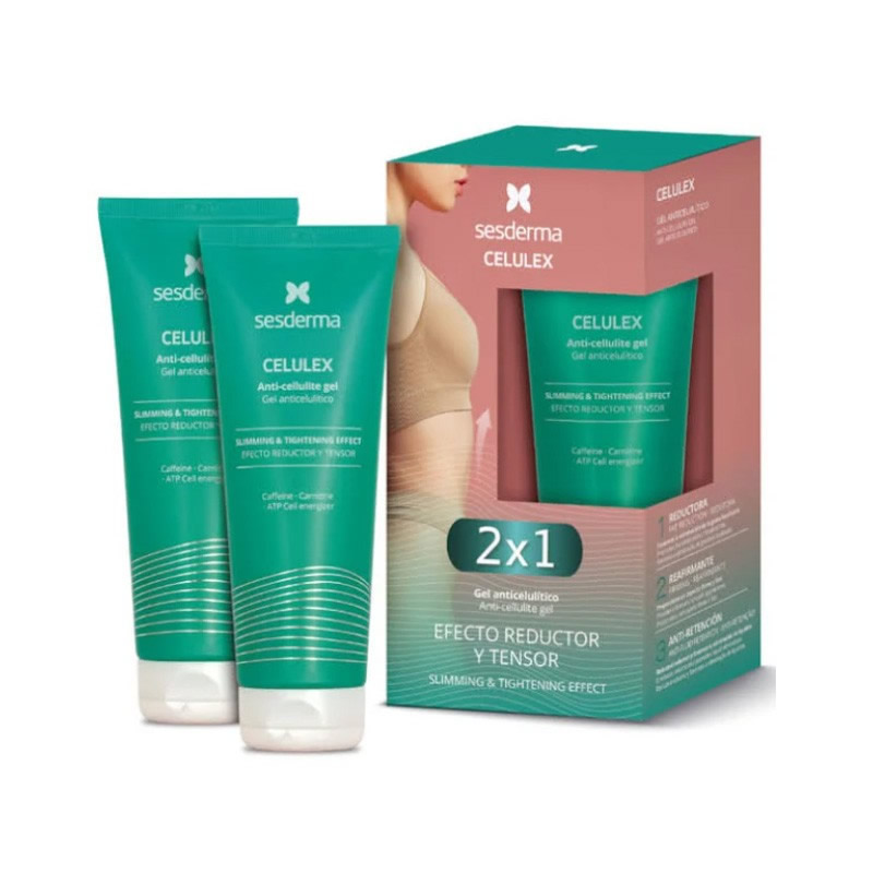 8429979476739 Sesderma Celulex Anticellulite Gel 2x200ml - Image 1
