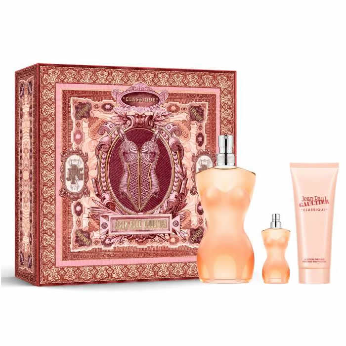 8435415092531_1 Jean Paul Gaultier Classique Eau De Toilette Spray 100ml Set 3 Pieces - Image 1
