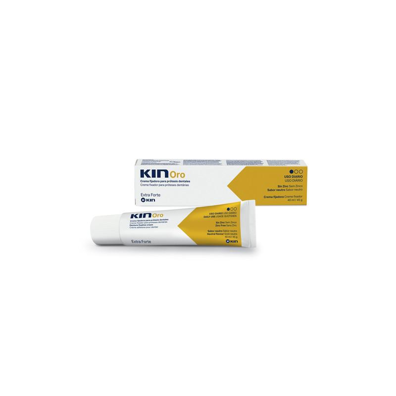 8436026215654 Kin Oro Extra Strong Denture Fixing Cream 40ml - Image 1