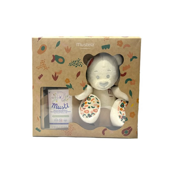 8436034154358 Mustela Musti Terracotta Chest 50ml Set of 2 Pieces - Image 1