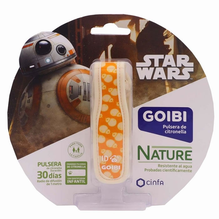 8470001981400 Goibi Citronella Bracelet Star Wars BB8 - Image 1