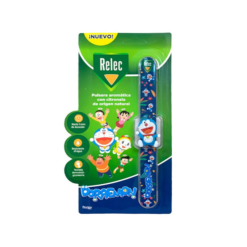 8470002128651 Relec Doraemon Anti-Mosquito Bracelet 1 Unit - Image 1