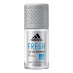 adidas Fresh Antiperspirant Roll-On Deodorant for Him, 48 Hours Dry Protection and Extra Long-Lasting Fresh, 50 ml