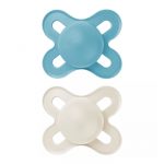 Mam Original Start Silicone 0-2 M 2 Unit Blue Color