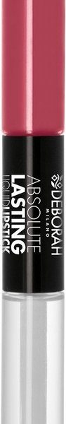 Deborah Milano Absolute Lasting Liquid Lipstick - 17 Rose - Duo lippenstift langhoudend - Roze