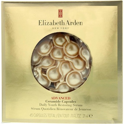 9594_996f91cf9717070ed1a3281548b4cf38 BACK IN STOCK Elizabeth Arden Advanced Ceramide Capsules Daily Youth Restoring Serum x 45 - Image 1