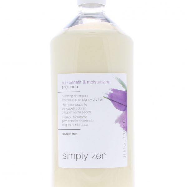 Simply Zen Age Benefit  Moisturizing Shampoo GekleurdDroog Haar 1000ml