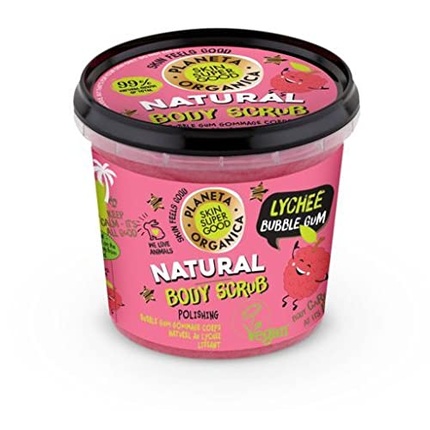 GWZwdL3n3CWDAxpVX2n2Hi Natura Siberica Skin Super Good Natural Body Scrub Lychee Gum 360ml - Image 1