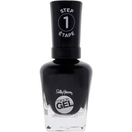 GpjPgAhUwP9mQ9HB7CAh5X Sally Hansen Miracle Gel Gel Nail Polish 460 Blacky O - Image 1