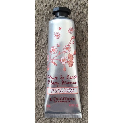 GyUUDoTEhPq72g5d4nre5L Cherry Blossoms Hand Cream By L'occitane 30 Ml - Image 1