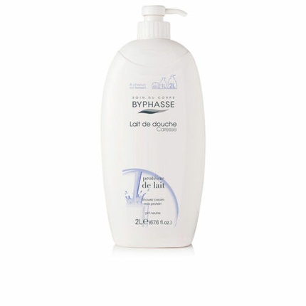 LQdJSbPgPdSgLe6Sy8p3Uw Byphasse Caresse Gel De Ducha Proteina De Leche 2000ml - Image 1