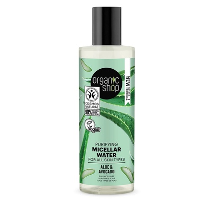 RTehQpdQCPwVtq8XbUrKxf Organic Shop Aloe Agua Micelar Purificante Todo Tipo De Pieles 150ml - Image 1