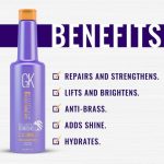 GK Hair Silver Bombshell Shampoo 280 ml - Image 3