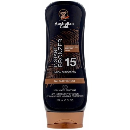Australian Gold Sunscreen Spf15 Lotion With Bronzer 237 Ml
