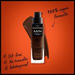 Nyx Can't Stop Won't Stop Full Coverage Foundation Deep Ebony 30ml - Image 2