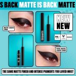 Nyx Professional Make Up Vivid Matte Liquid Liner #black 2 Ml - Image 2