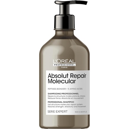 VgcLTcixhjGe4twv7oCgF2 L'orEal Professionnel Paris Absolut Repair Molecular Professional Sulfate-free Shampoo For Damaged Hair 500 Ml - Image 1