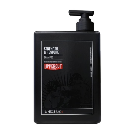 baKsAh2ZiLhg5qvZtFcicC Uppercut Deluxe Strenght & Restore Shampoo 1000 ml - Image 1