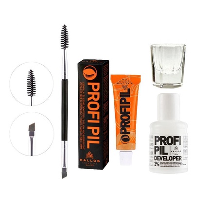 mqWypH7YZ882EPL6KggkYF Kallos Profi Pil Eyelash And Eyebrow Paint #3-brown - Image 1