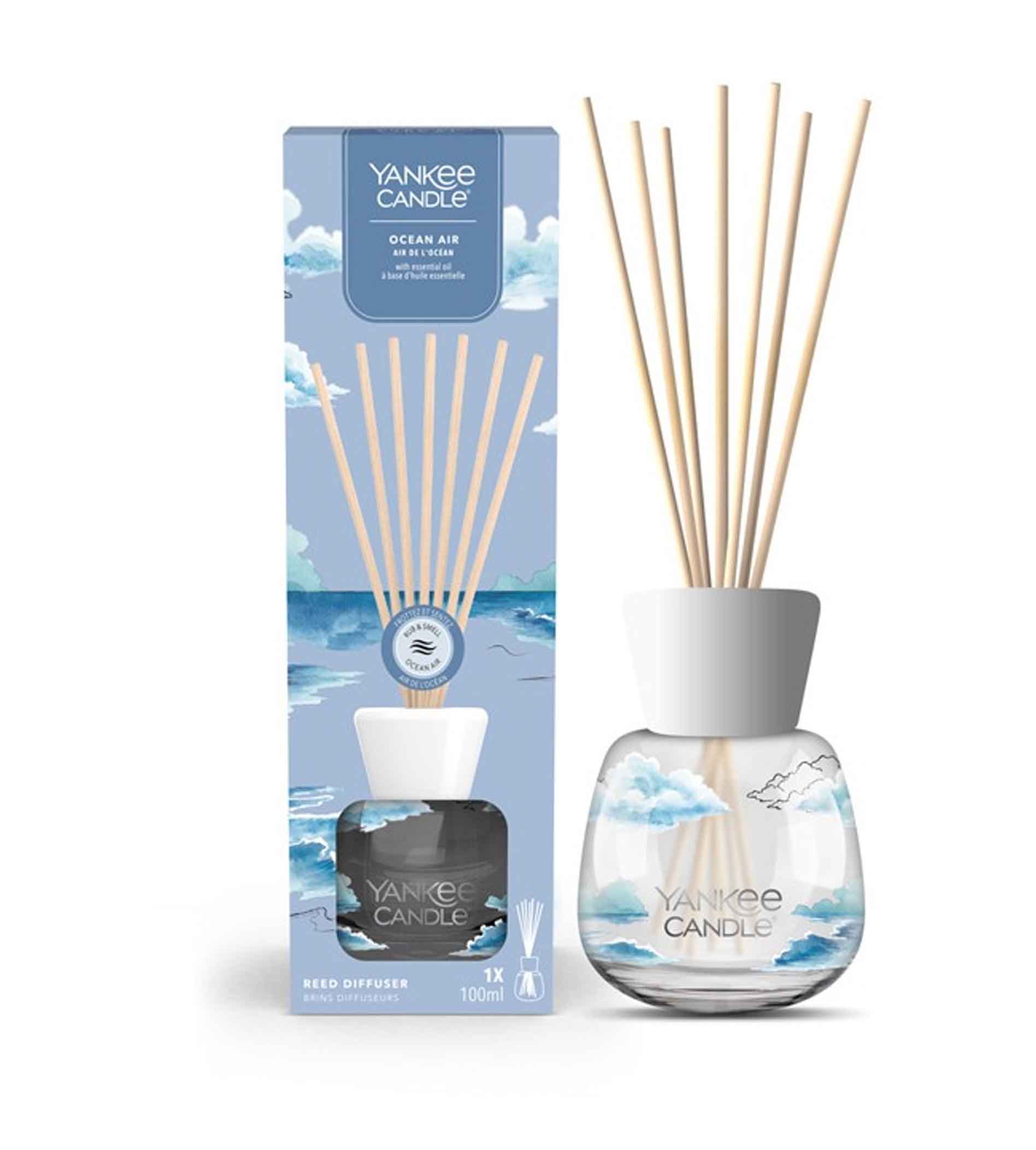yankee-candle-ocean-air-1 Yankee Candle Ocean Air Signature Reed Diffuser 100ml - Image 1