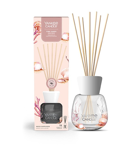 yankee-candle-pink-sands-1 Yankee Candle Pink Sands Reed Difuser 100ml - Image 1