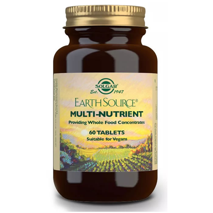 0033984004221 Solgar Earth Source 60 Tablets - Image 1