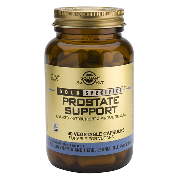 0033984022959_1 Solgar GS Prostate Support 60 Capsules - Image 1