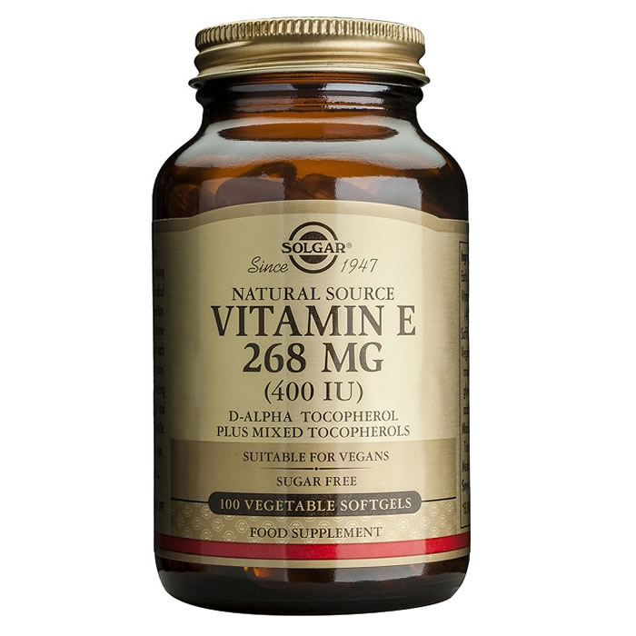 0033984035461_1 Solgar Vitamin E 268mg 400 IU 50 Pearls - Image 1