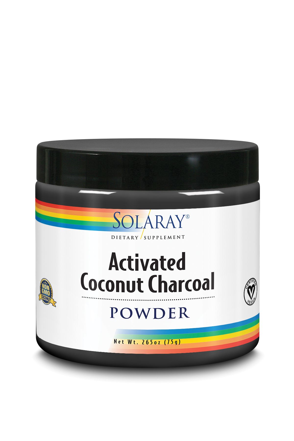 0076280426083 Solaray Charcoal Coconut Activated 150g - Image 1