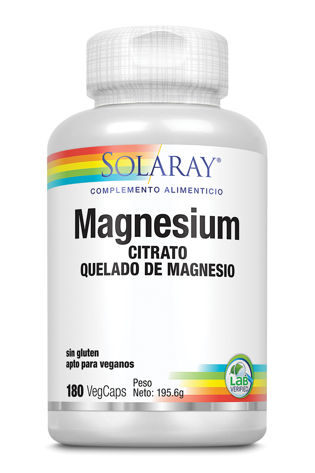 0076280532579 Solaray Big Magnesium Citrate 180 Vcaps - Image 1