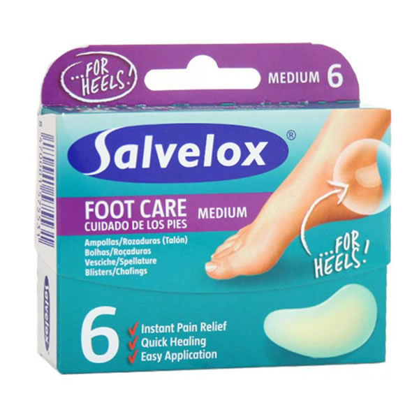 124214_a450f721d4041d60c9bfa49304d9dd55 Salvelox Foot Care Medium Blisters 6 Units 40×61 mm - Image 1