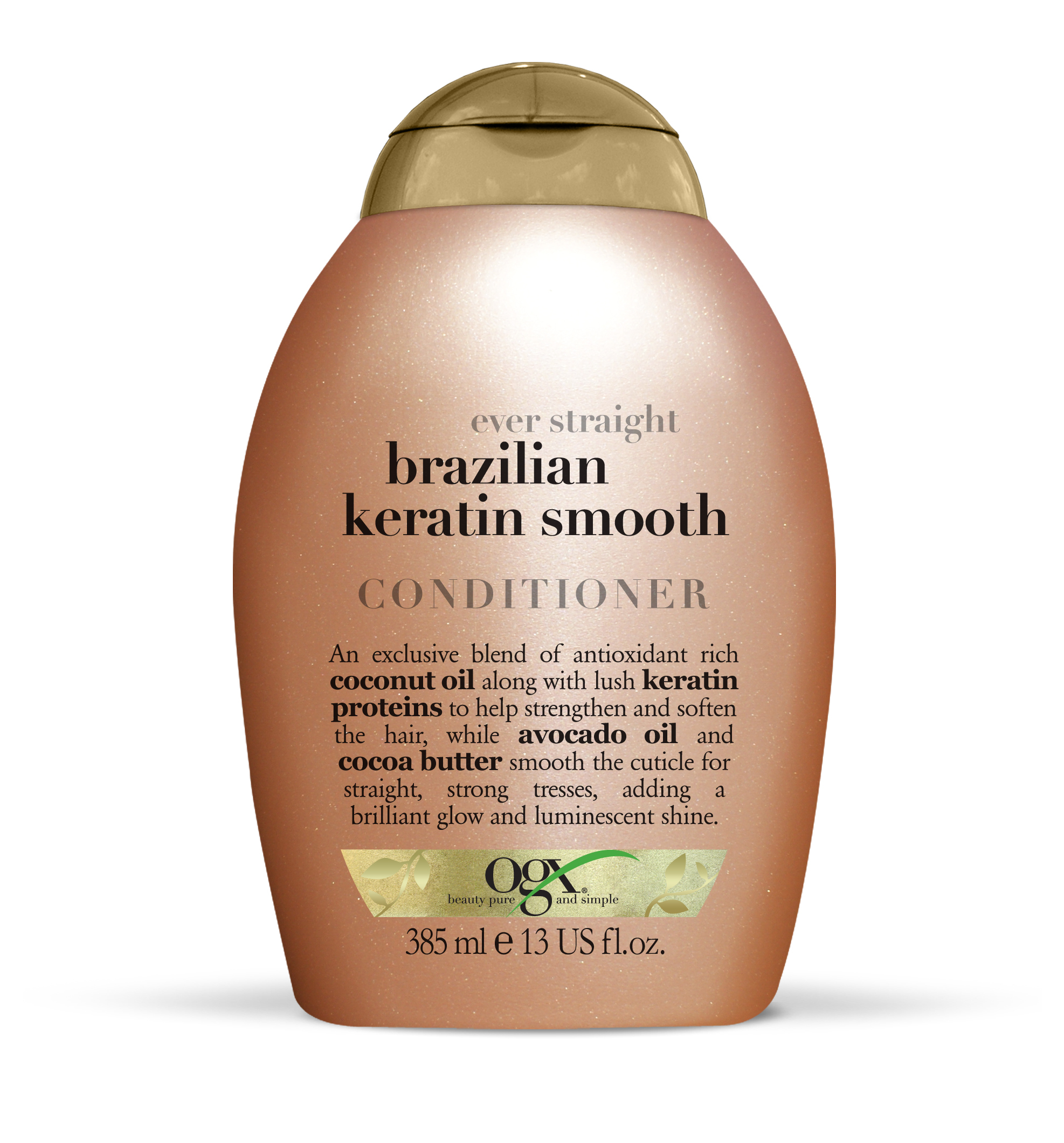 127616_03c322633d0491fadfca72baa05f423e ORGANIX Brazilian Keratin Smooth Conditioner od ywka wyg adzaj ca z brazylijsk keratyn 385ml - Image 1