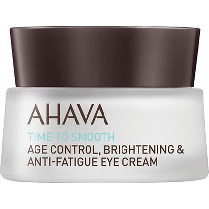 129773_203576b18039458e7fb546954034693a AHAVA Age Control Brightening & Anti-Fatigue Eye Cream - Reduce Wrinkles, Dark Circles, and Puffiness - Infused with Dead Sea Minerals (15ml) - Image 1