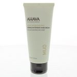 AHAVA Dermud Intensive Hand Cream 100 ml Dead Sea Mud Infused Skin Care Natural Moisturizing Treatment [Shea Butter] for Dry Hands