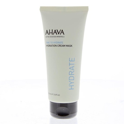 130021_c86fedf0b4f1d53f3d92c586a308e13a AHAVA Hydration Cream Mask - Replenishes, Fights Dehydration, Calms & Enhances Smoothness, Enriched by Exclusive Dead Sea Osmoter & Mud, Pentavitin, Vitamin E, Shea Butter & Hyaluronic Acid 3.4 fl.oz - Image 1