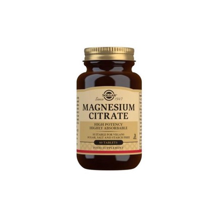 138116_0535281c3f6736529df010ad26154406 Solgar Magnesium Citrate Tablets Pack of 60 - Image 1