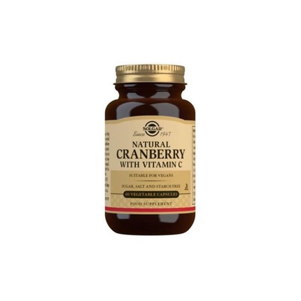 138157_f40bea5cf32645aff3247bd74dba1f5f Natural Cranberry with Vitamin C Vegetable Capsules Pack of 60 - Image 1