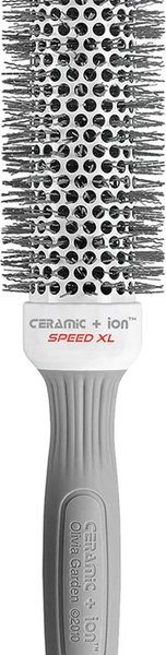 Olivia Garden - Expert Blowout Shine White & Grey - 35 mm